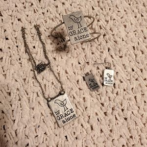 Religious Jewelry Set